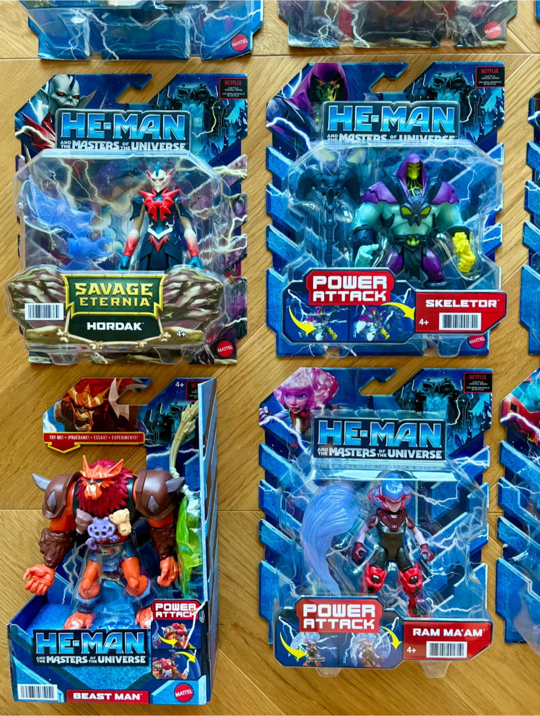 Netflix He-Man And The Masters Of The Universe 12 Figures New - photo 5