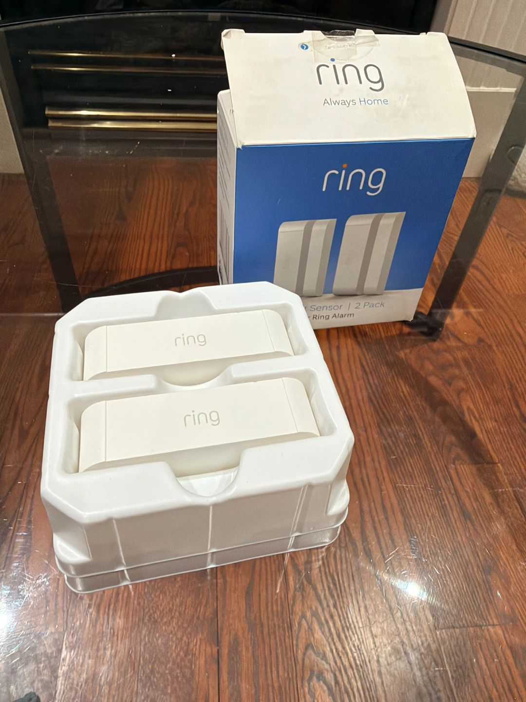 Ring Alarm Contact Sensors 2-Pack – New Open Box - photo 2