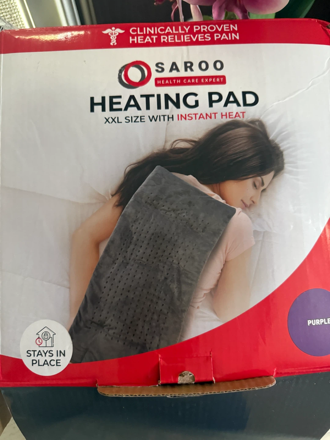 Saroo XXL Heating Pad with Massage