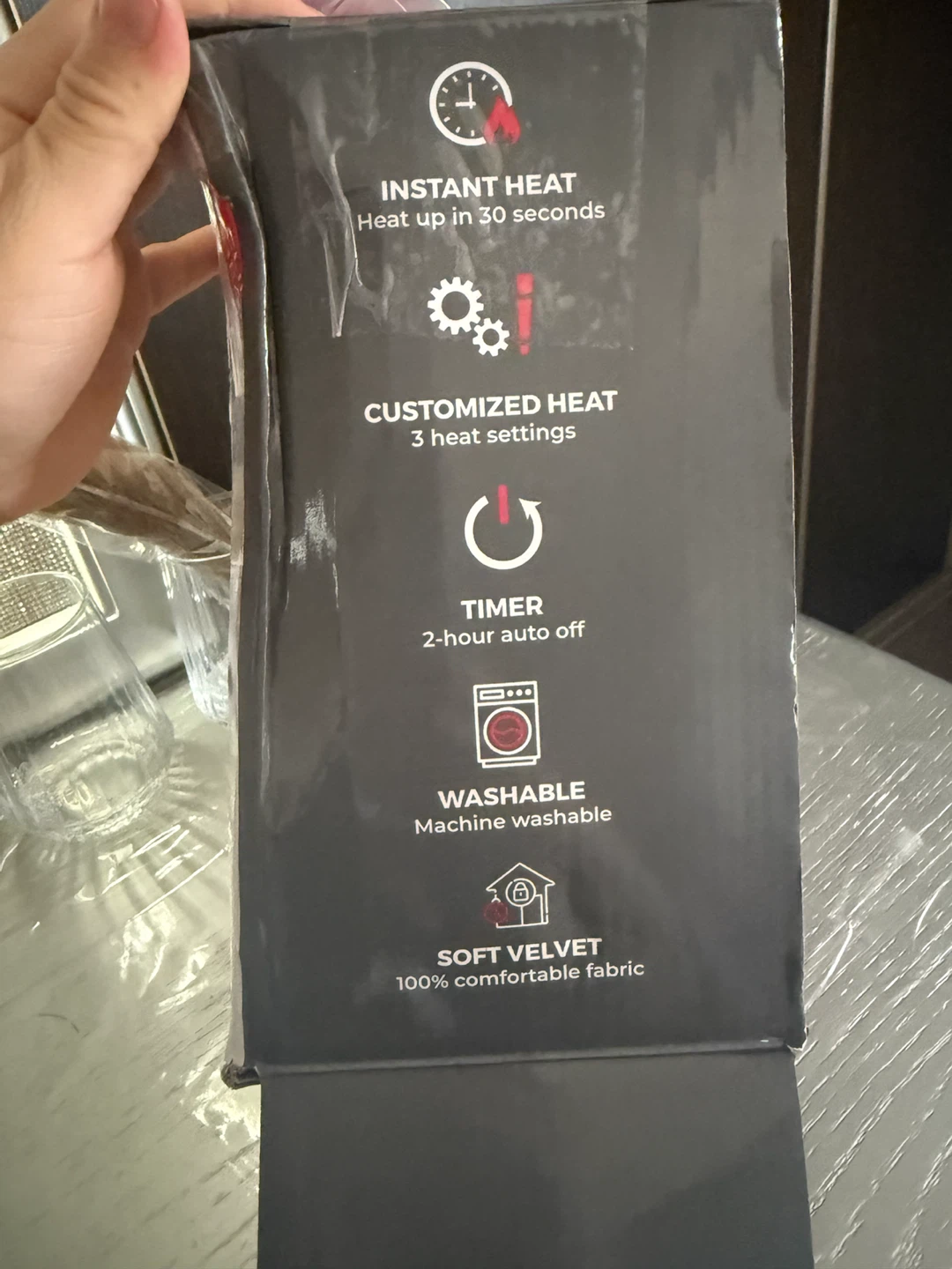 Saroo XXL Heating Pad with Massage - photo 3