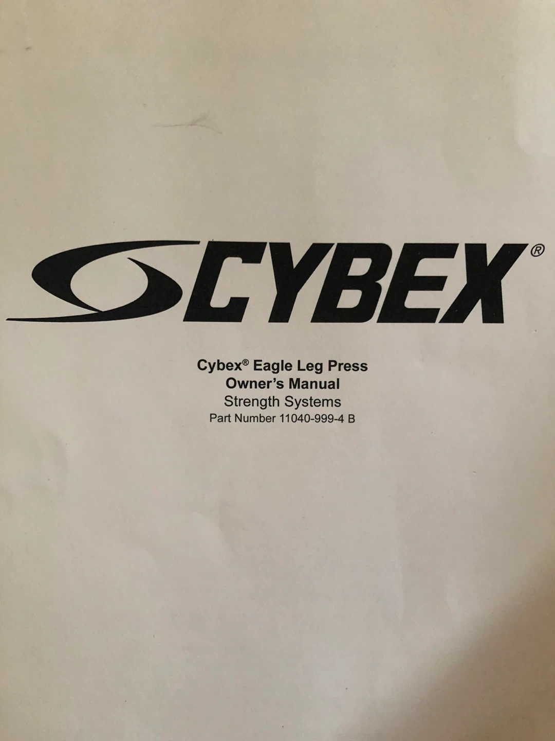 Cybex Eagle Leg Press - photo 4