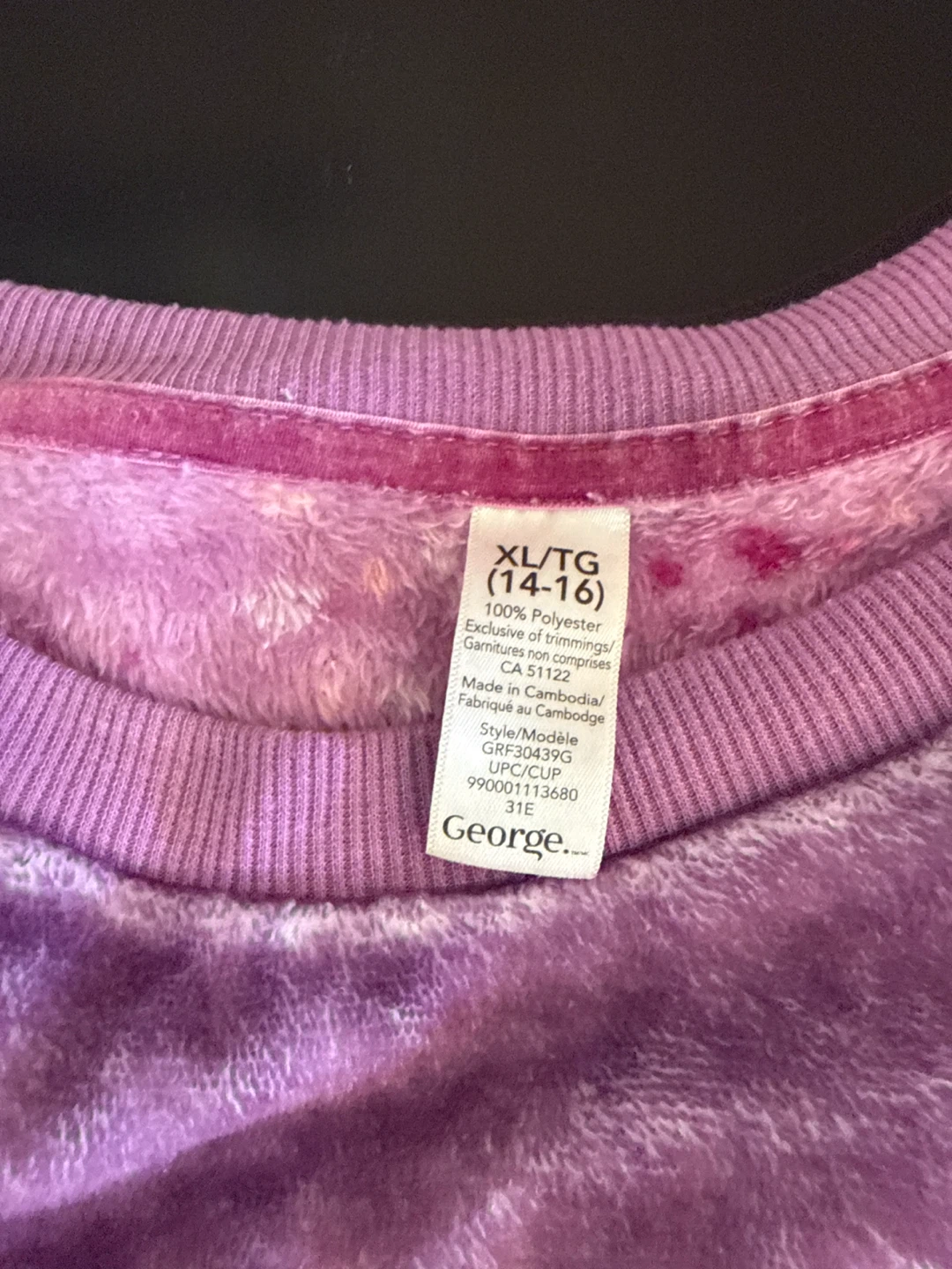 George Unicorn Fleece Pajama Set - photo 5