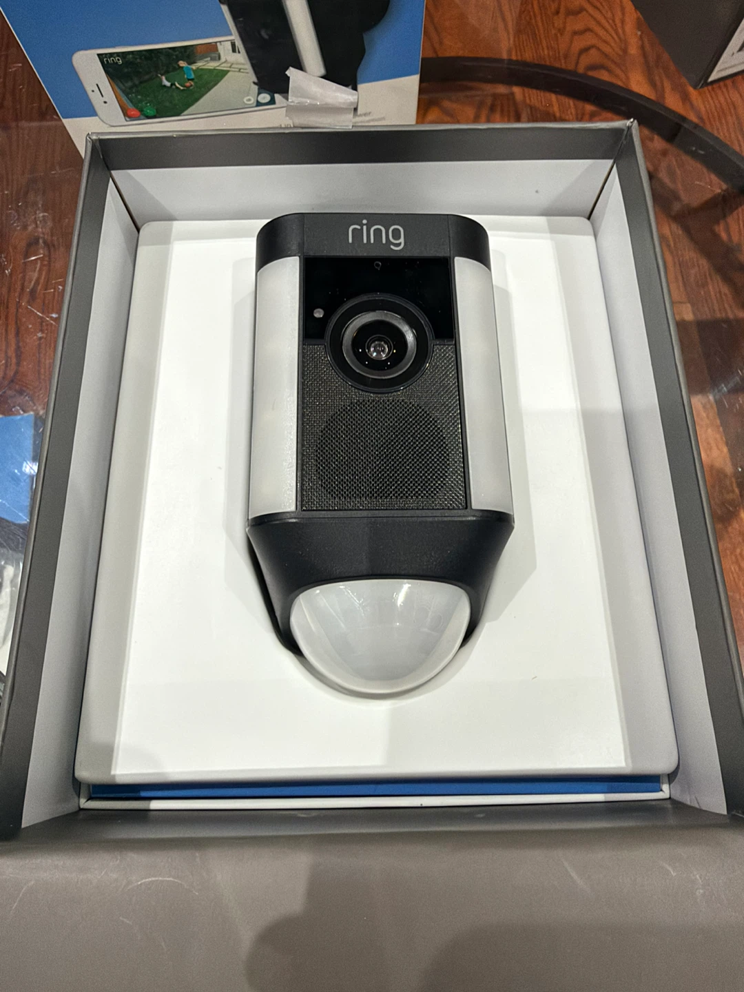 Ring Spotlight Cam Wired Outdoor Security Camera