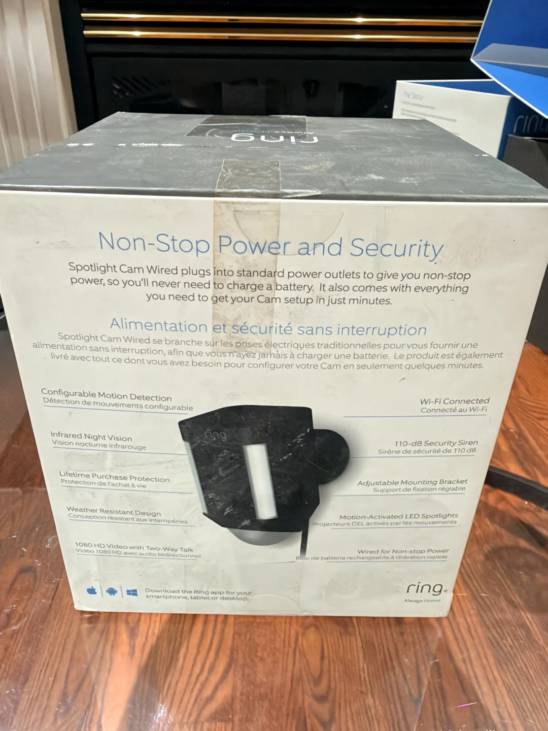 Ring Spotlight Cam Wired Outdoor Security Camera - photo 4