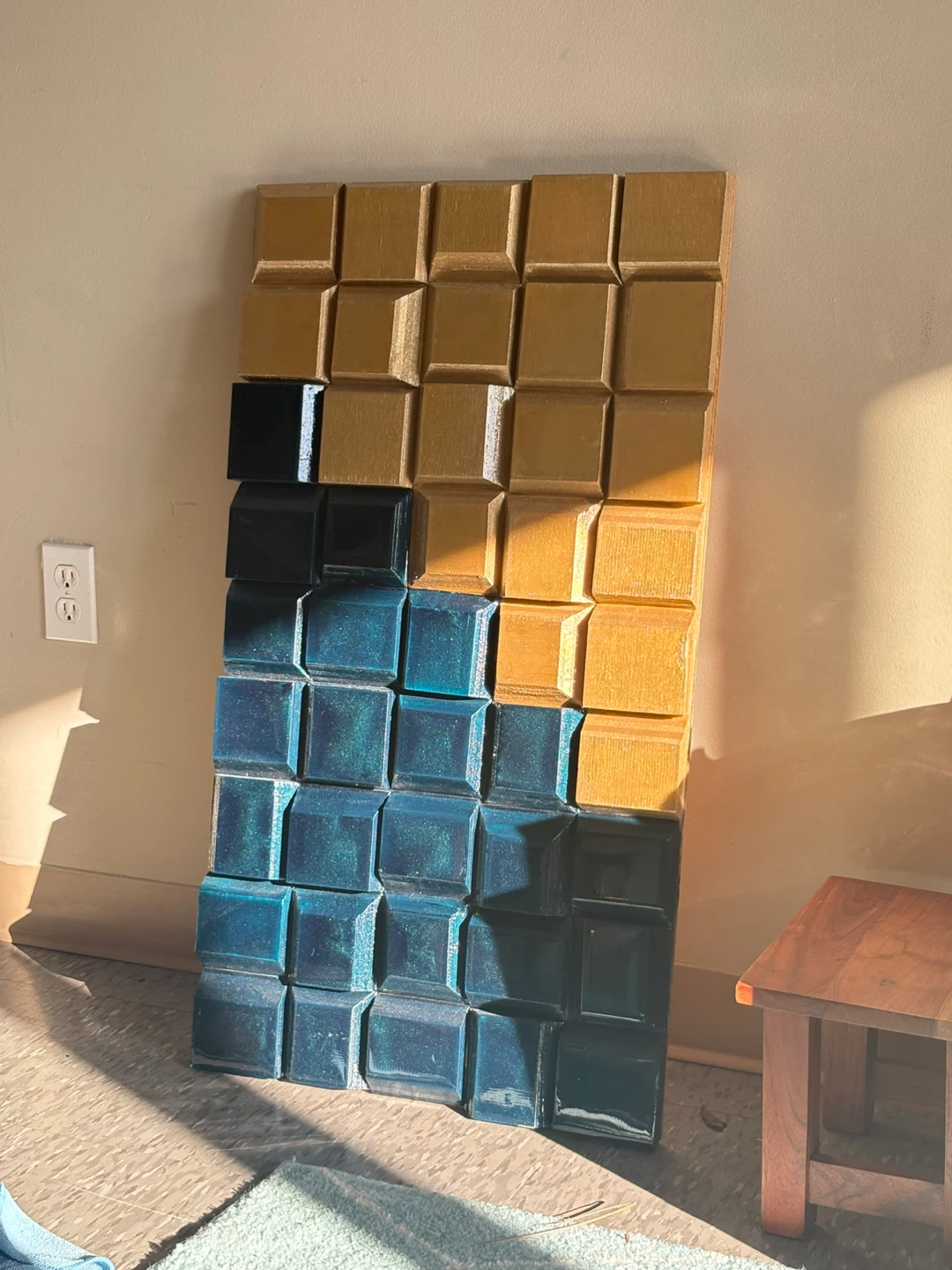 Geometric Wall Art Panel