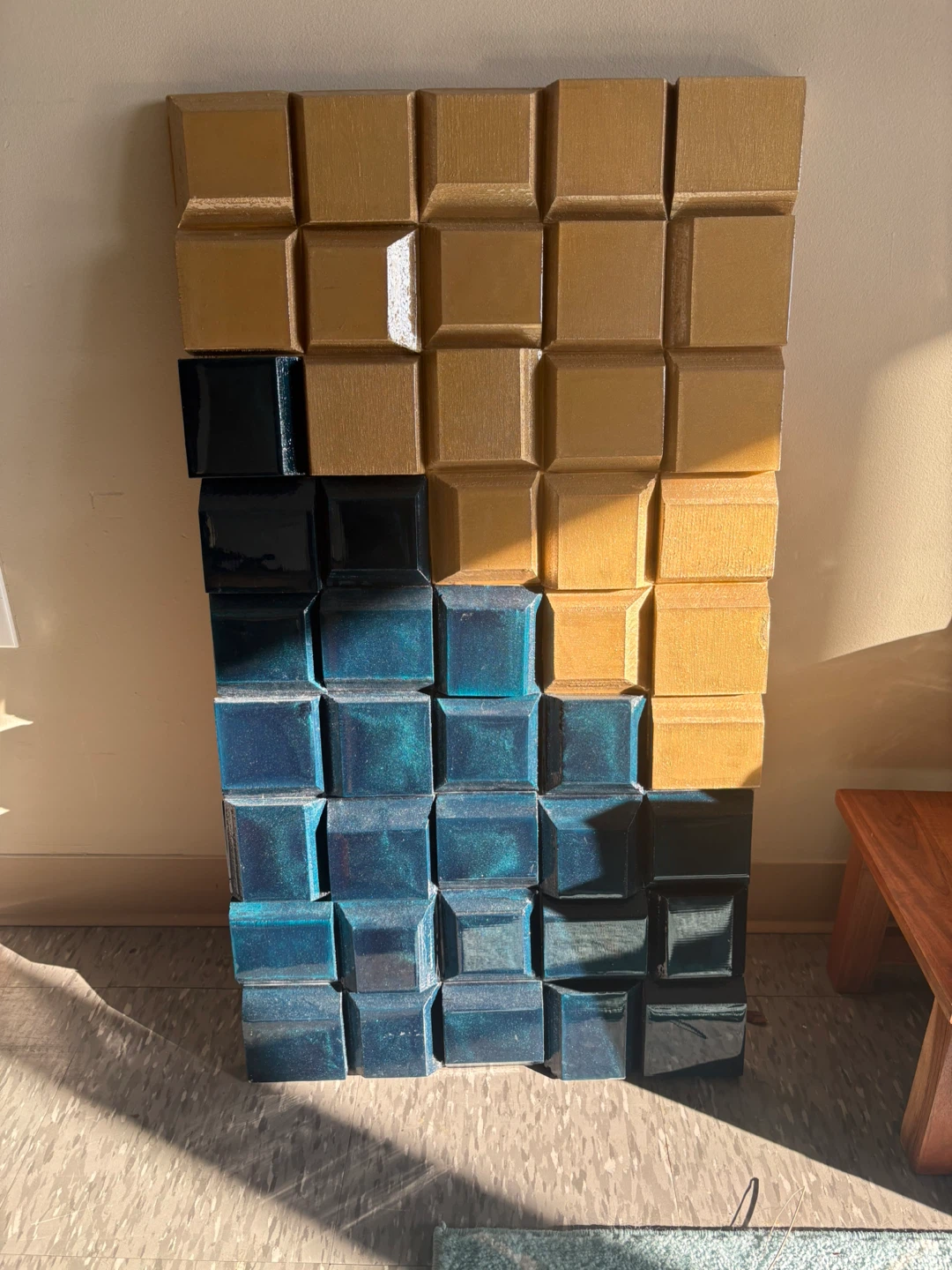 Geometric Wall Art Panel - photo 2