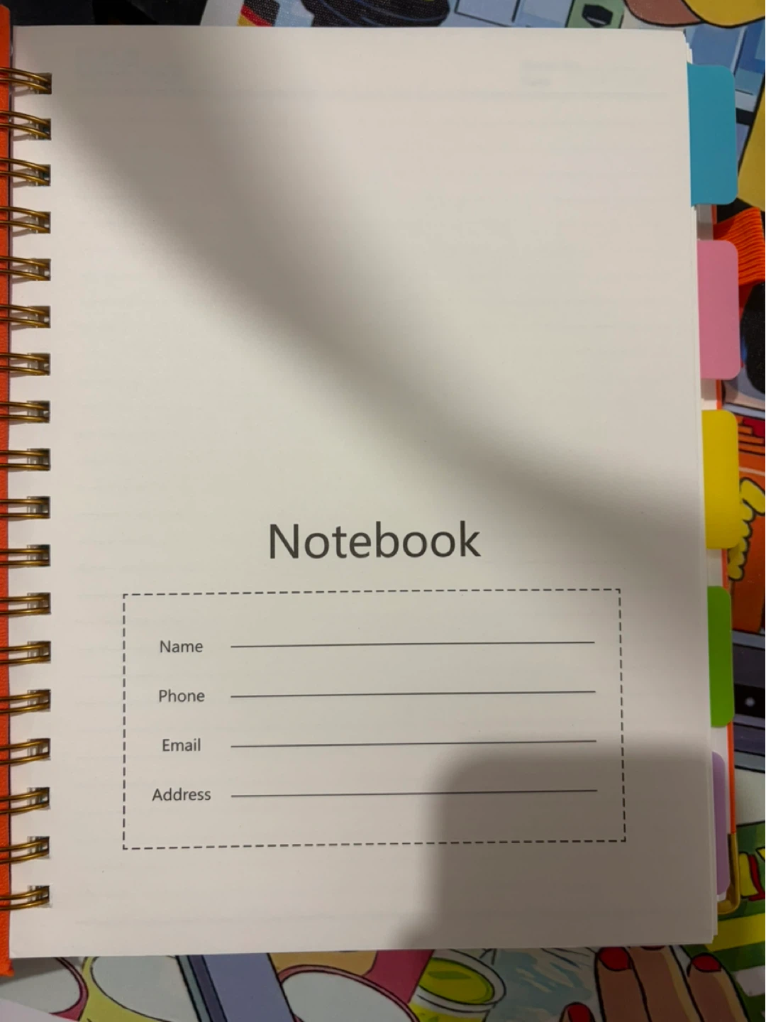 Omeya A4 Spiral Notebook and another - photo 2