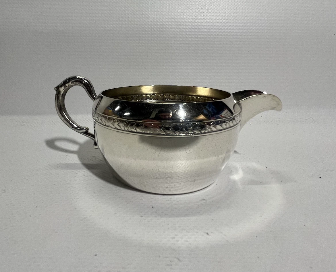 WM. A Rogers Antique Cream and Sugar Set - photo 5
