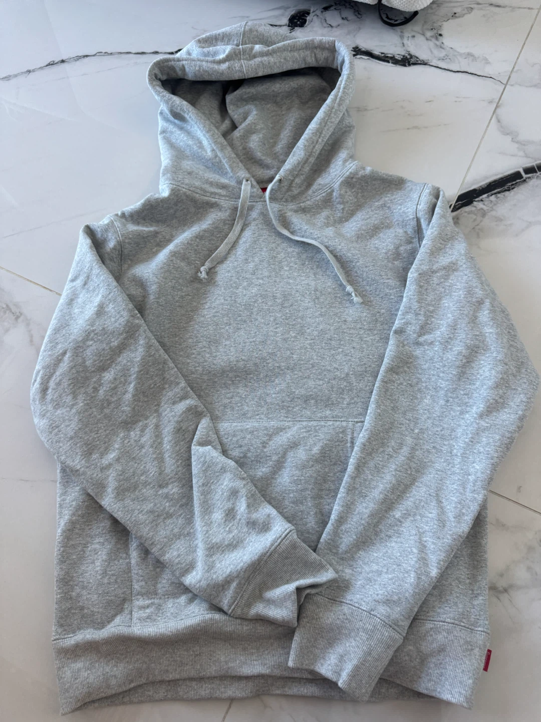 Supreme Grey Hooded Sweatshirt - photo 2