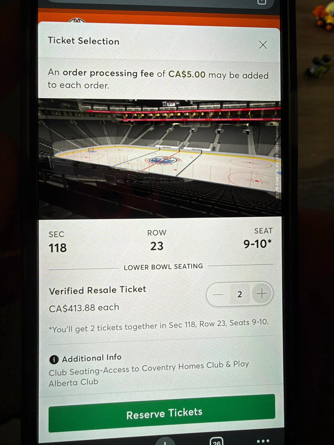 2 Edmonton Oilers vs Calgary Flames Tickets - photo 3