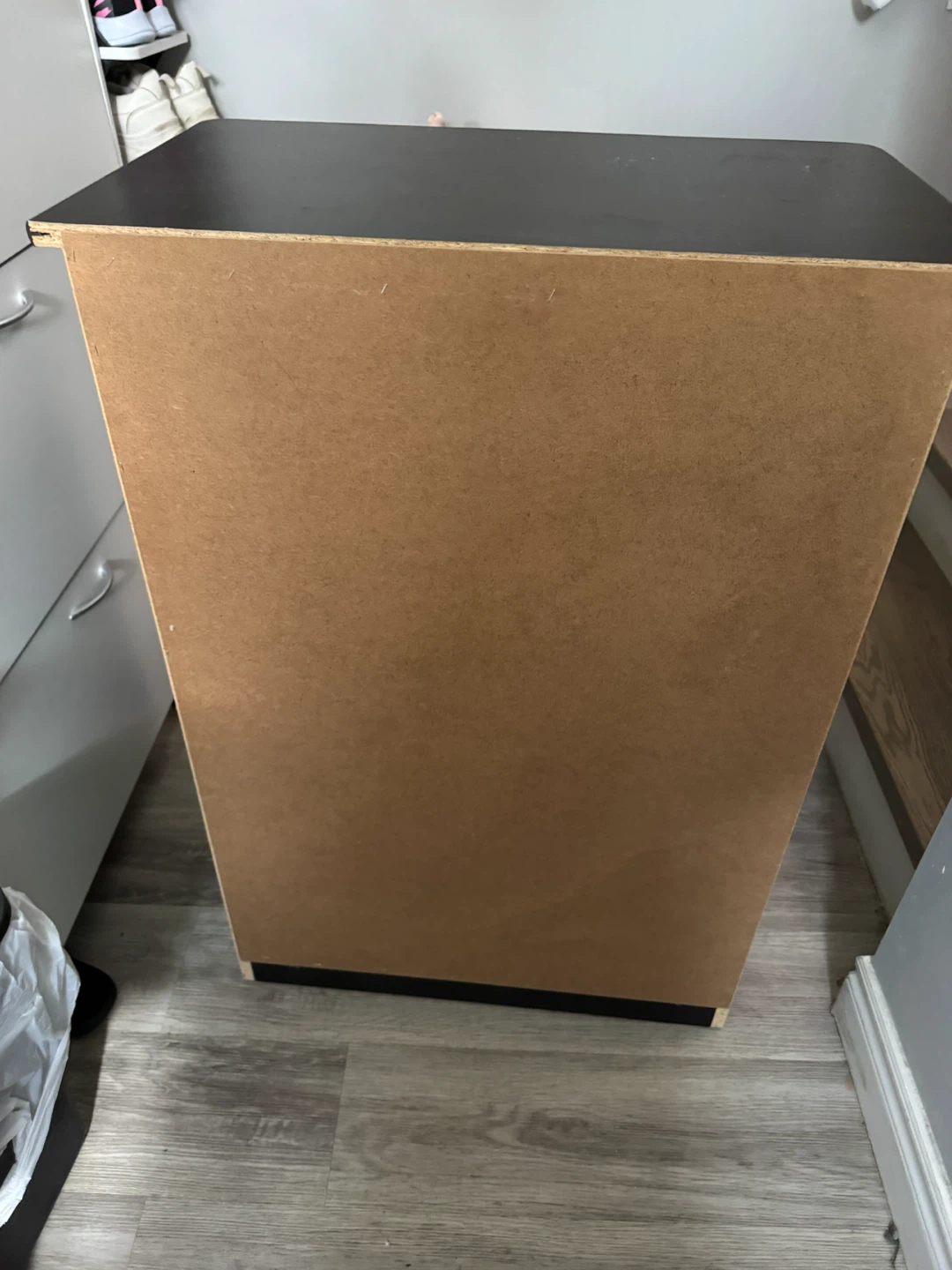 Dark Brown 4-Drawer Dresser - photo 4
