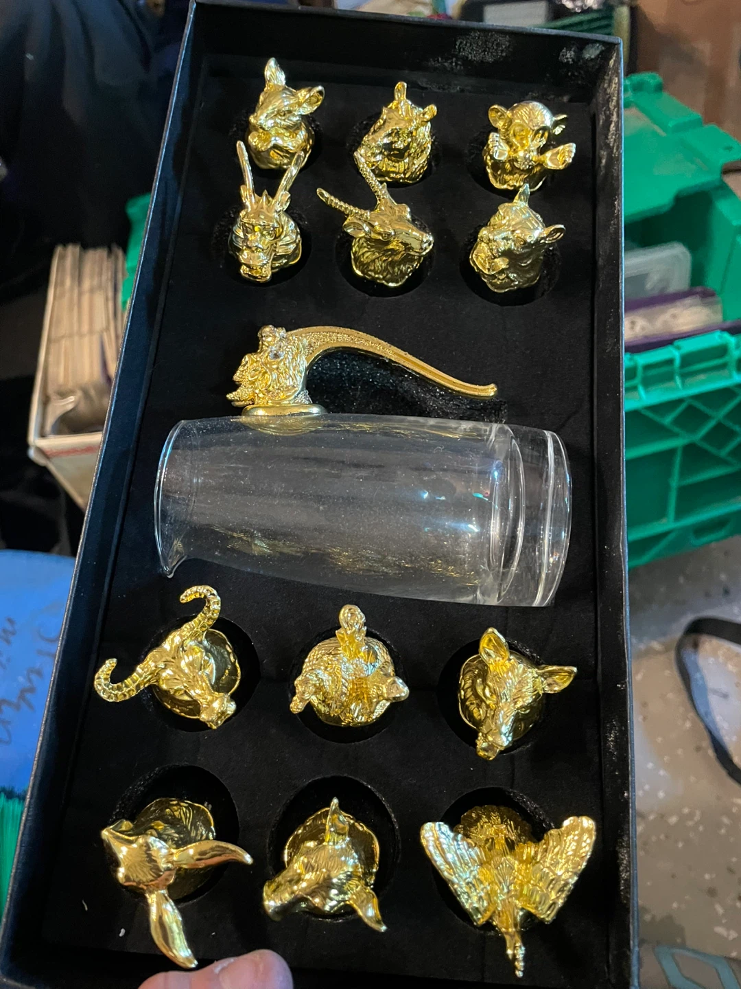 12 piece shot glass set