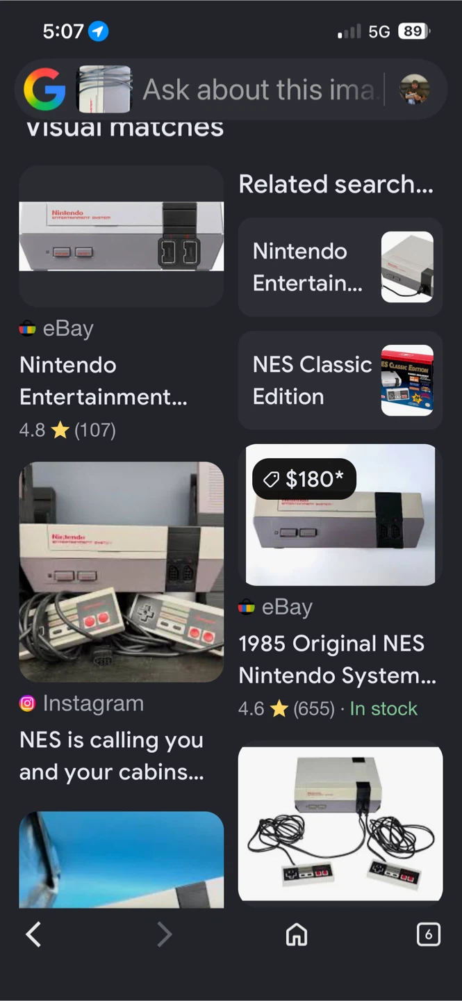 Nintendo Entertainment System NES Console - photo 2