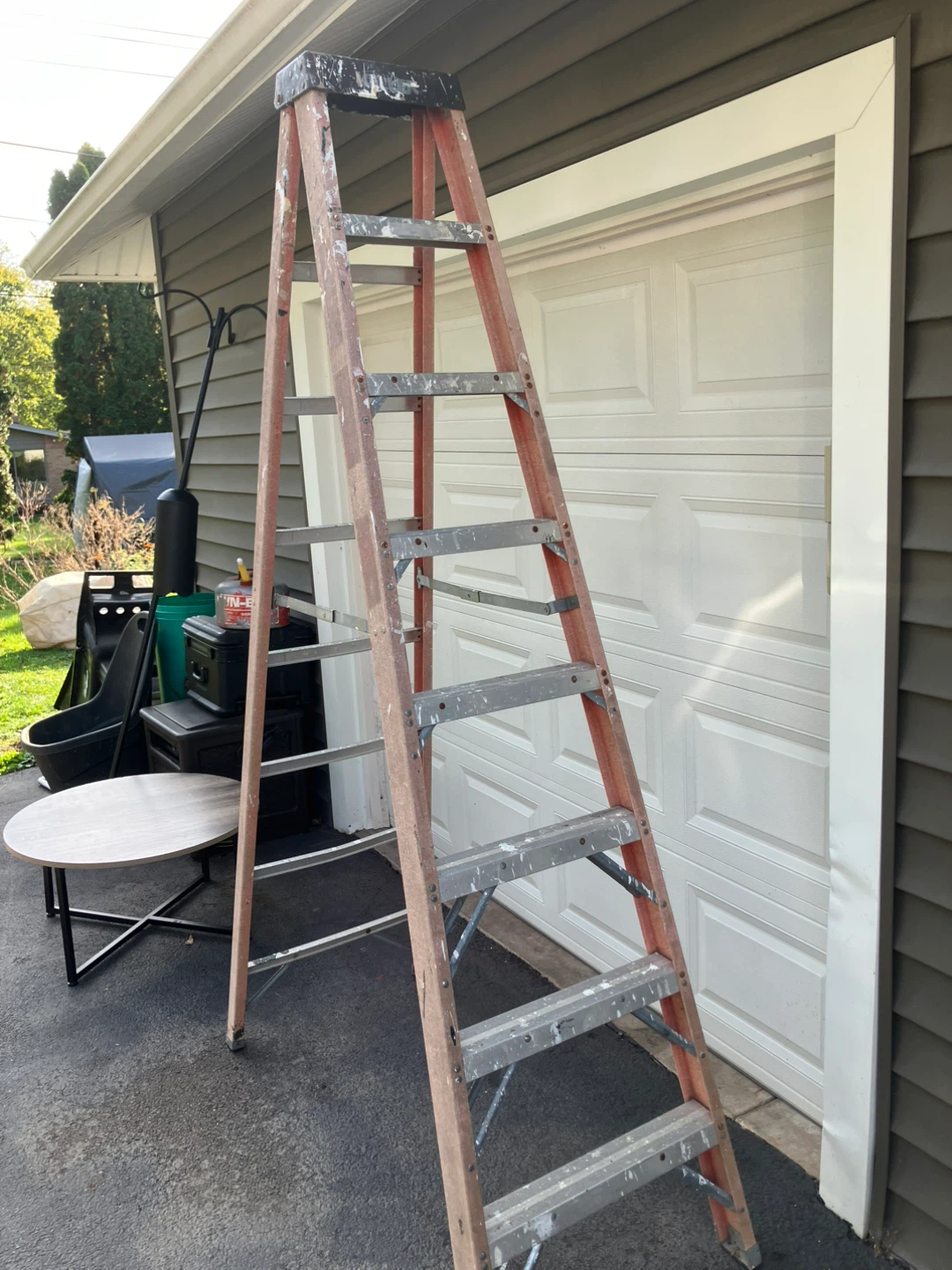 Werner 8ft. Fiberglass Step Ladder
