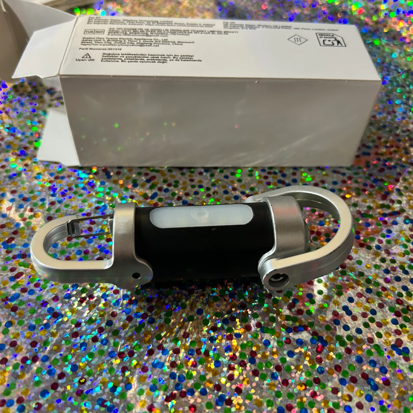 Portable Carabiner LED Light