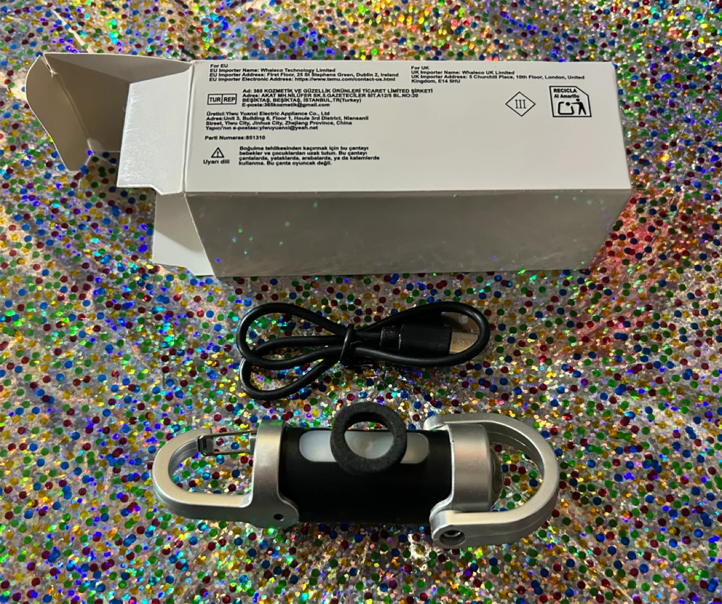 Portable Carabiner LED Light - photo 2