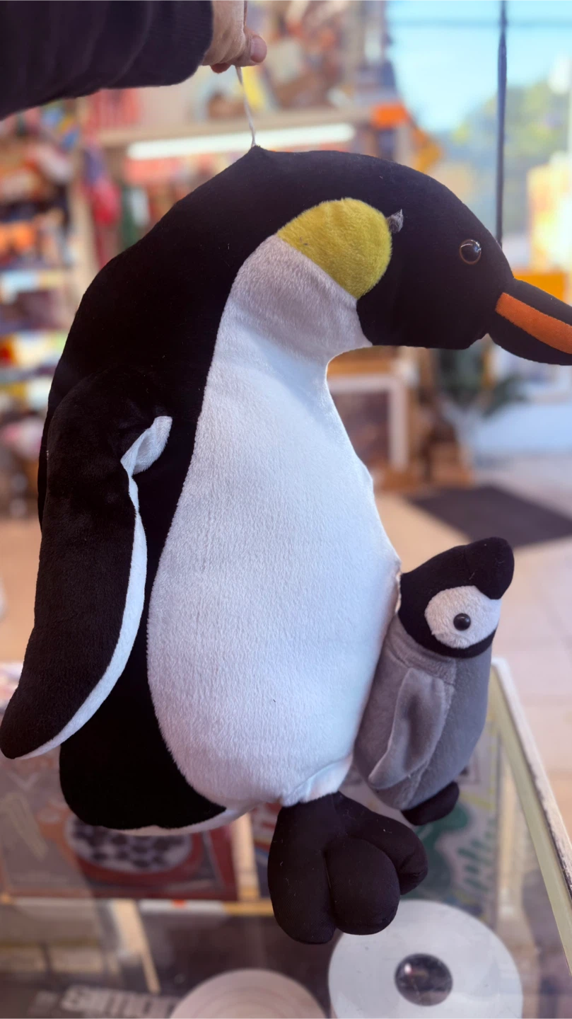 Plush Penguin with Baby Toy - photo 2