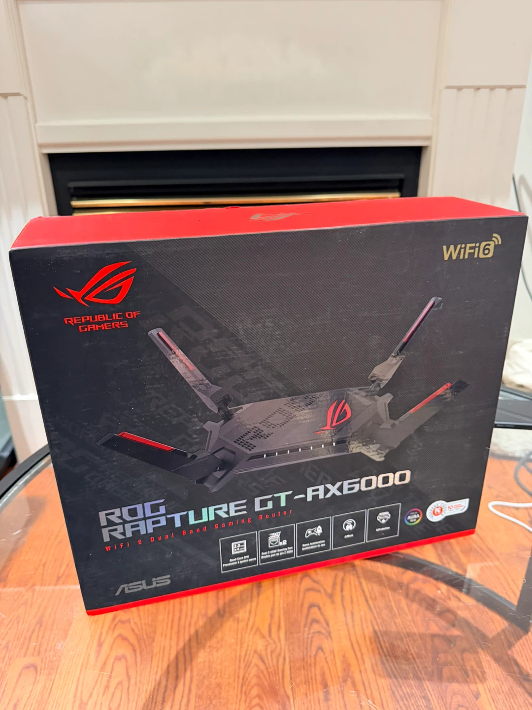 Brand New ASUS ROG Rapture GT-AX6000 WiFi 6 Gaming Router