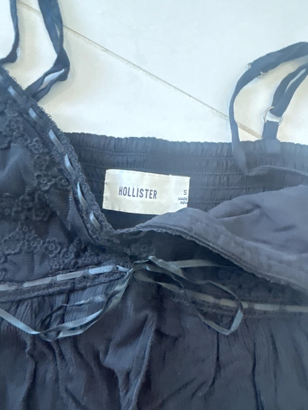 Hollister Black Babydoll top - photo 2