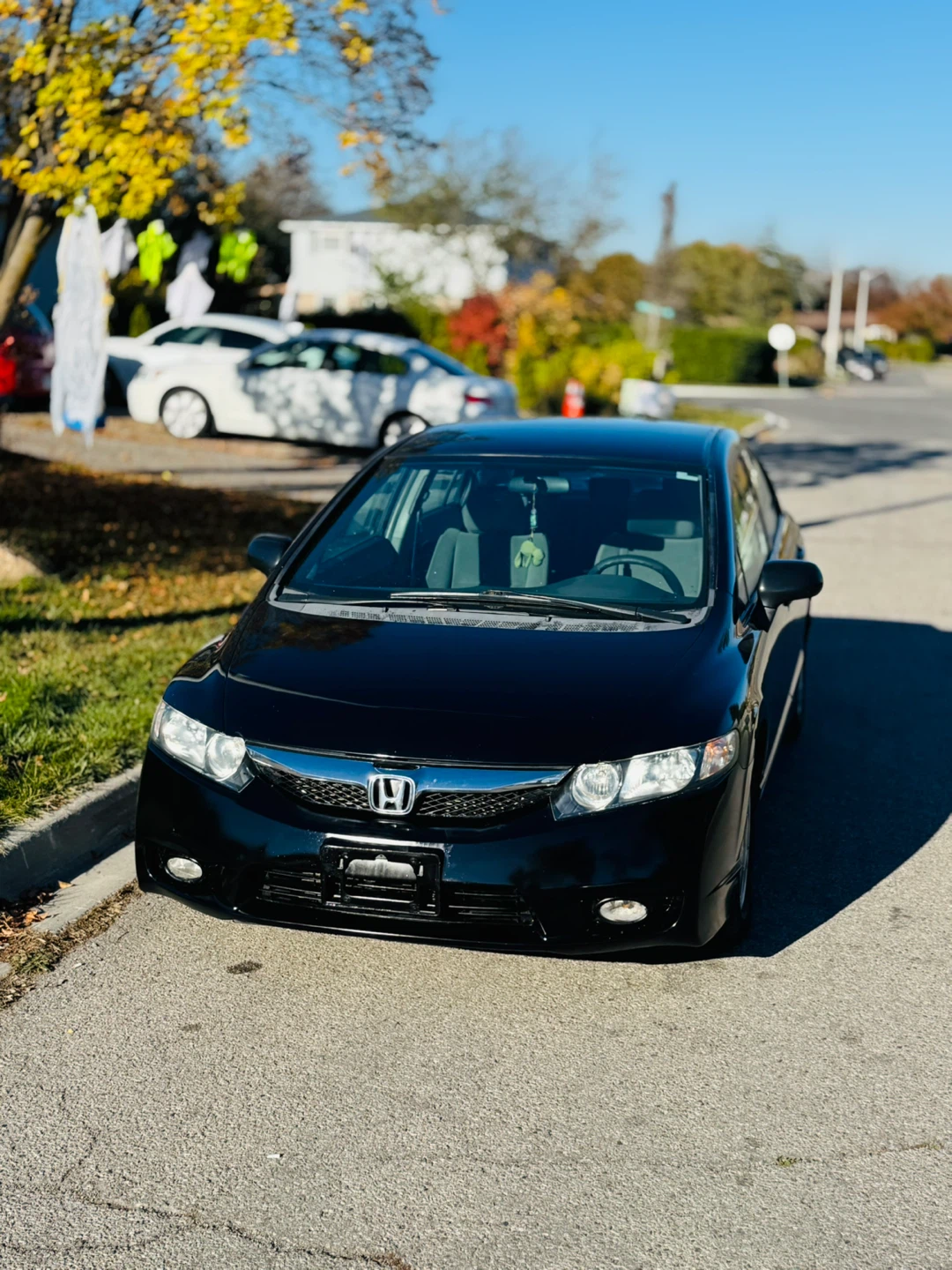 2010 Black Honda Civic Sedan