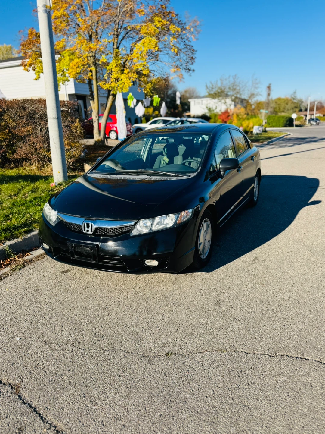 2010 Black Honda Civic Sedan - photo 3