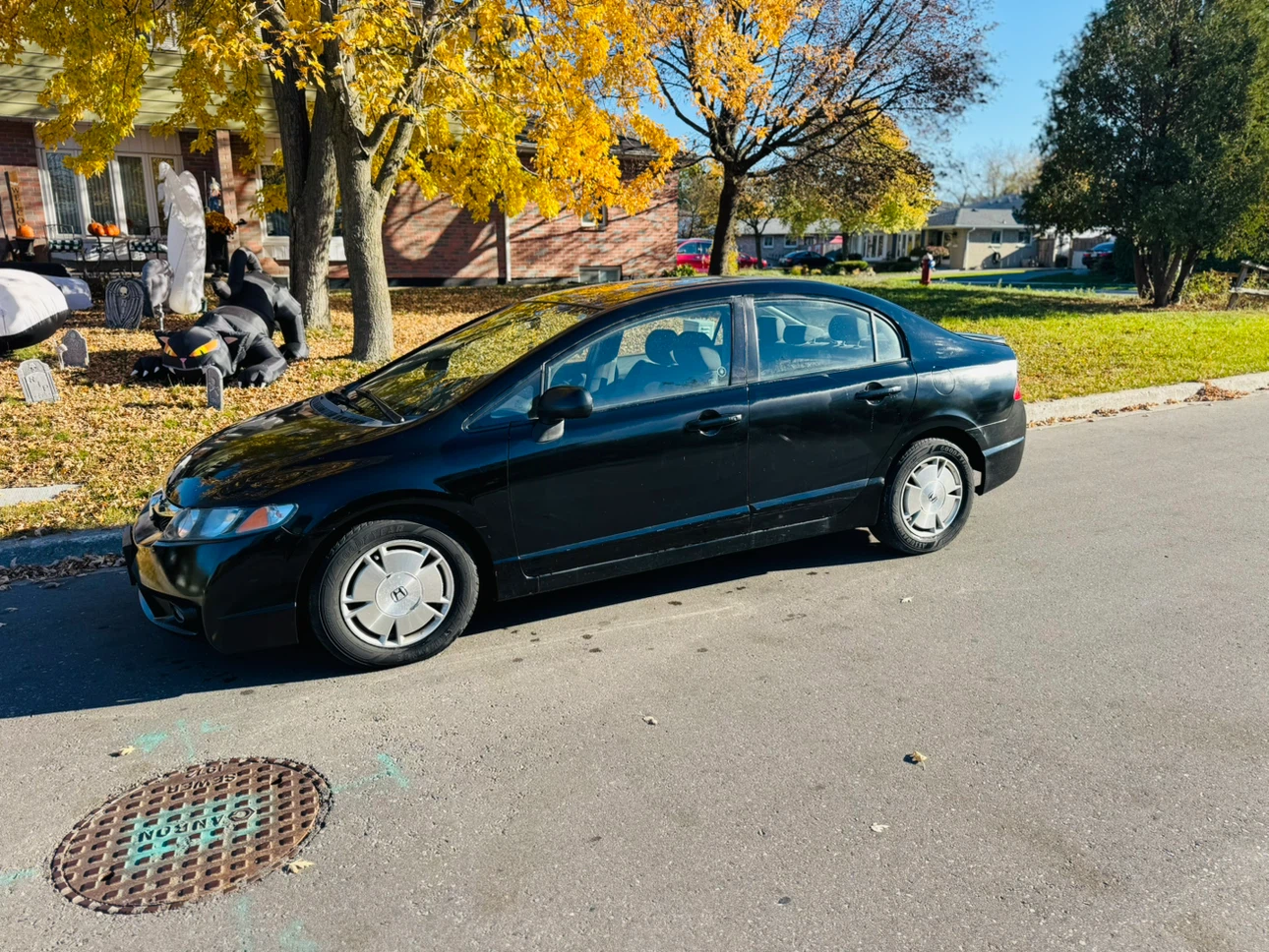 2010 Black Honda Civic Sedan - photo 5