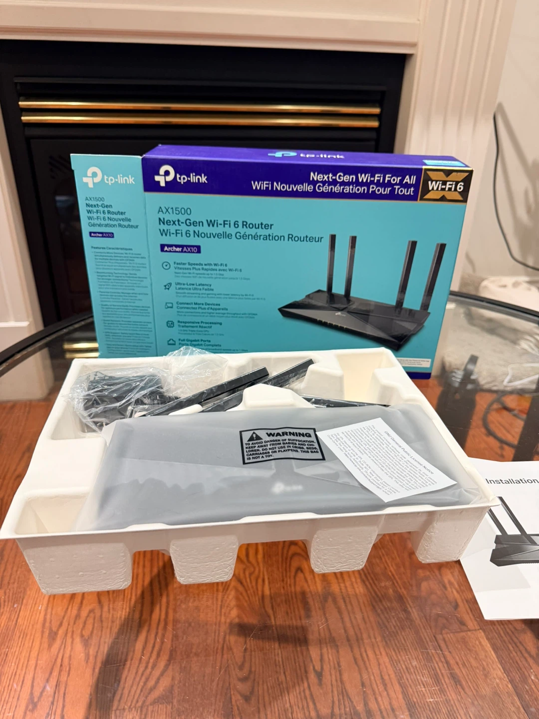 Brand New TP-Link Archer AX10 AX1500 WiFi 6 Router - photo 2