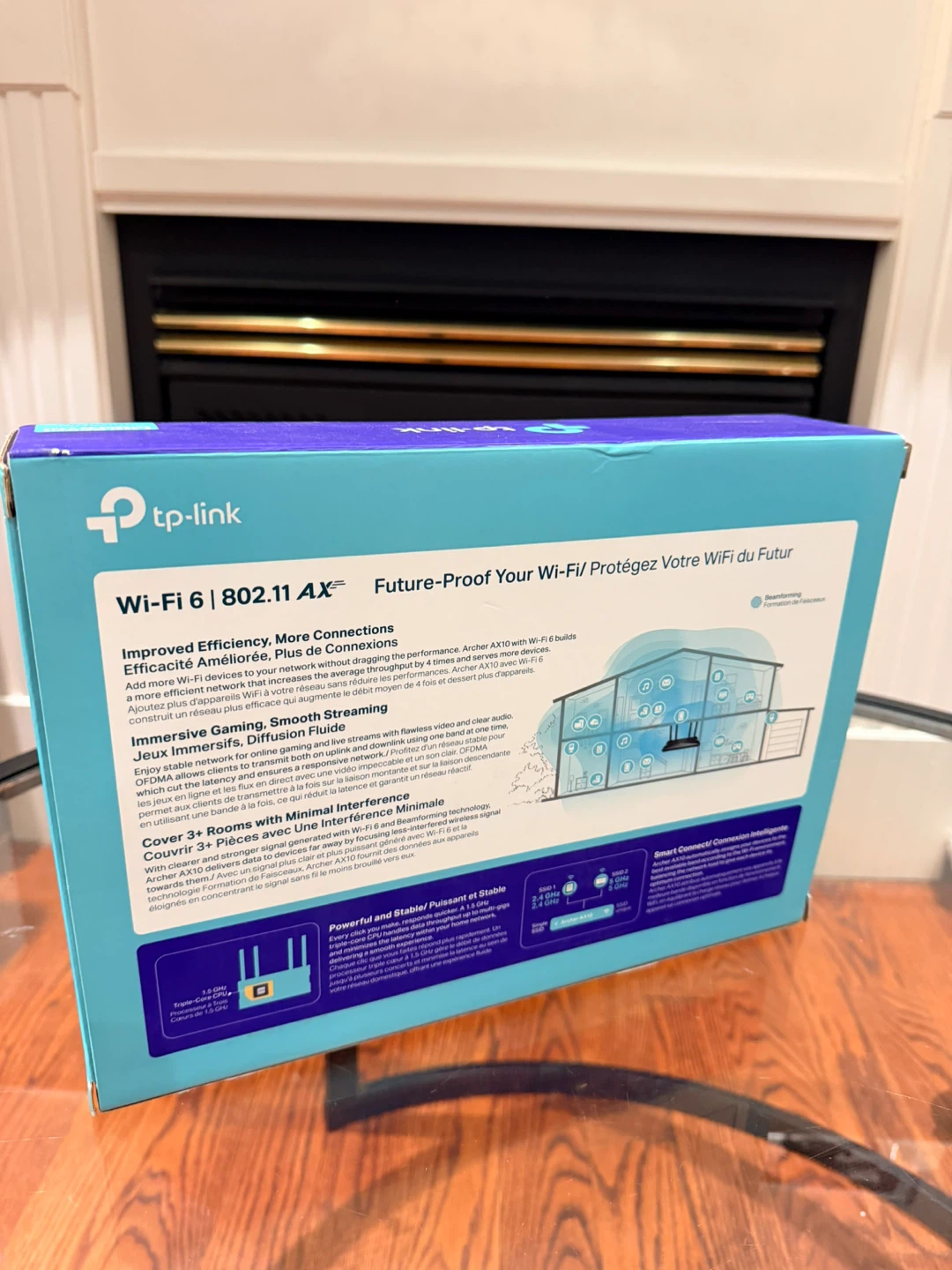 Brand New TP-Link Archer AX10 AX1500 WiFi 6 Router - photo 3