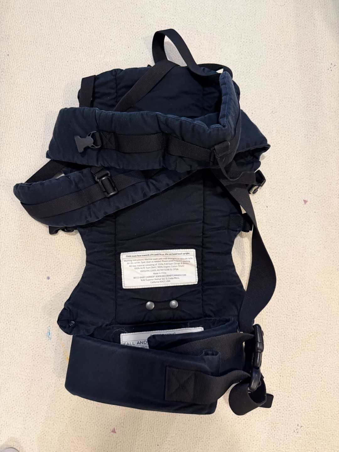 Beco Baby Carrier Black