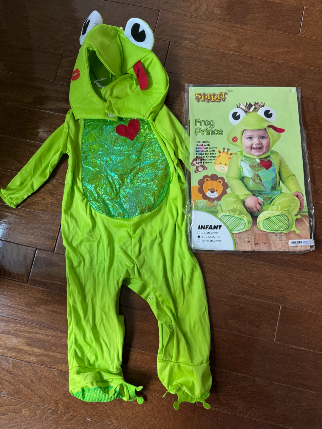 Spirit Halloween Frog Prince Infant Costume