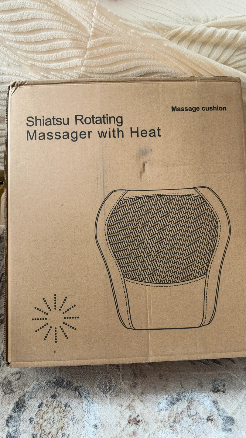 Hlthsky Shiatsu Neck and Back Massage Cushion