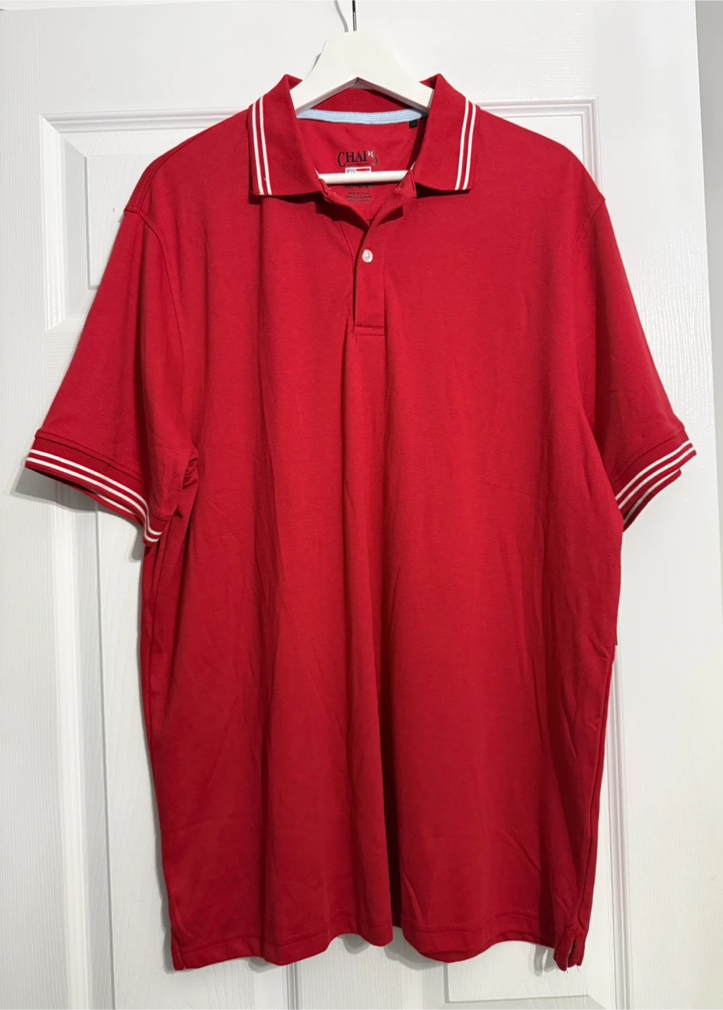 Chaps Red Polo Shirt - photo 2