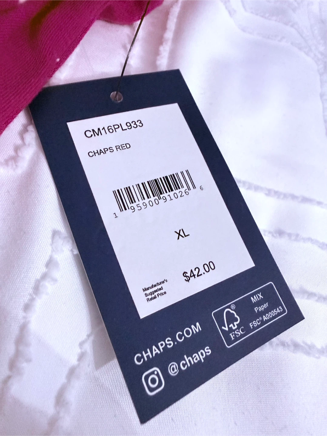Chaps Red Polo Shirt - photo 4