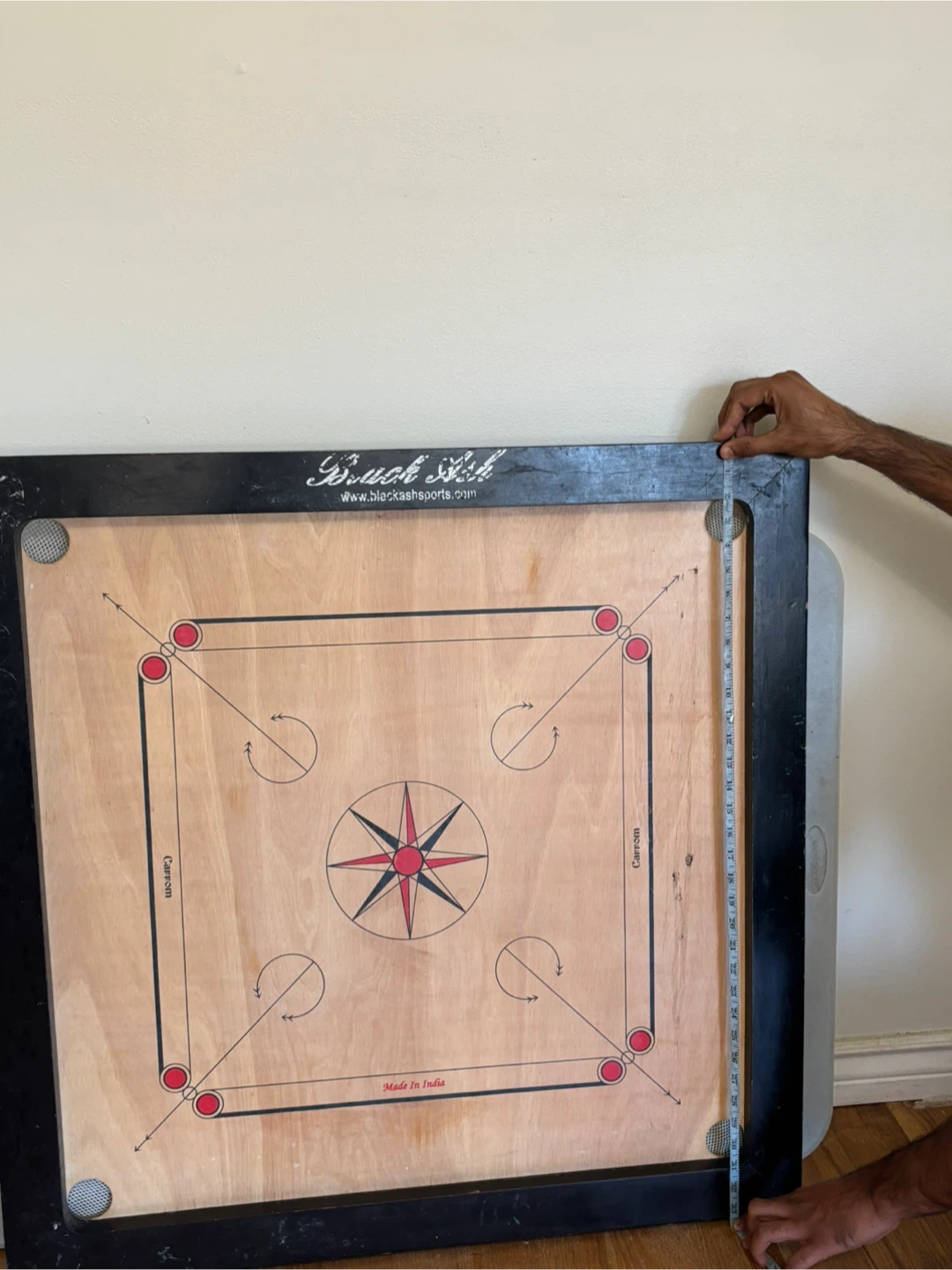 Black Ash Carrom Board - photo 2