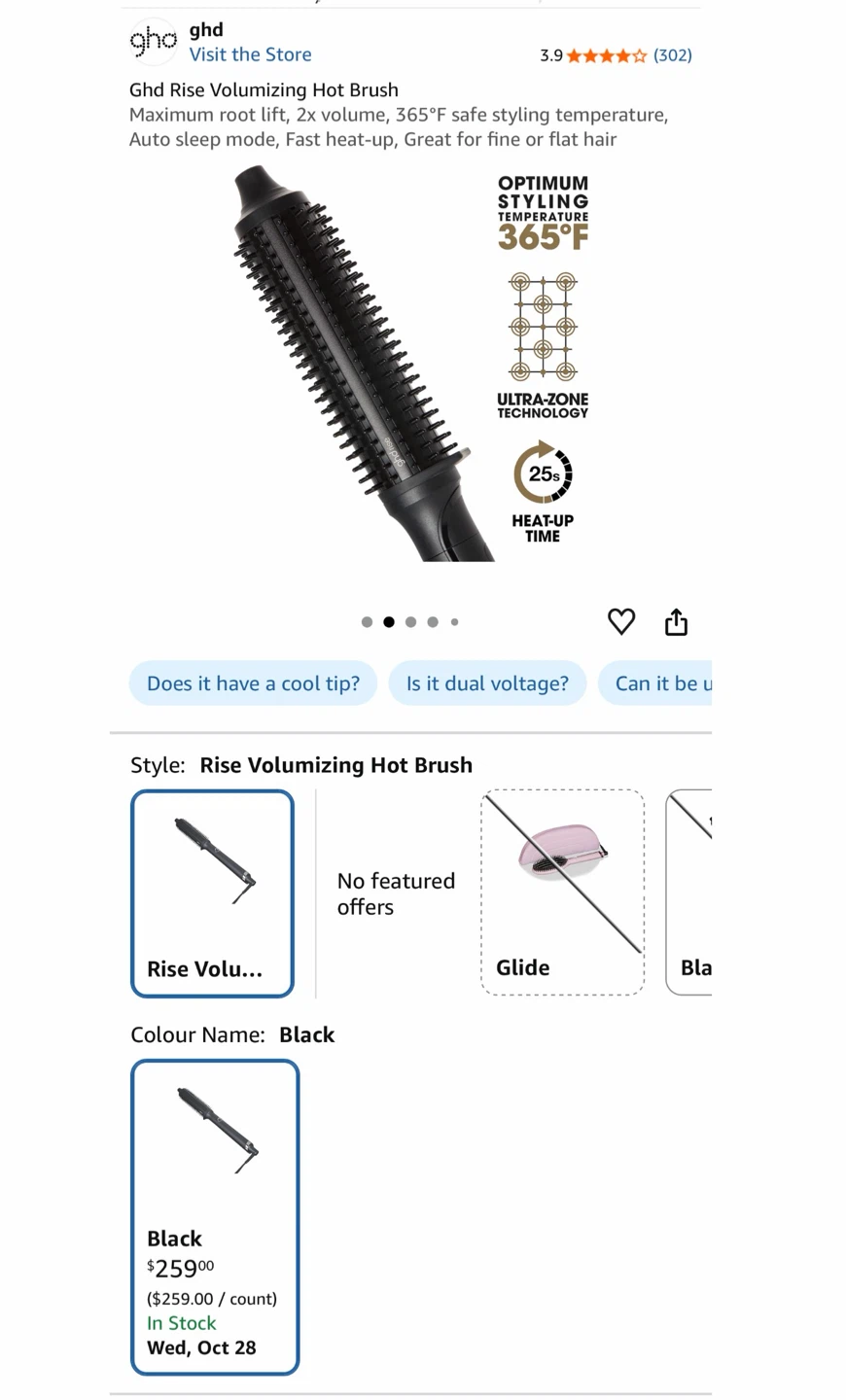 GHD Rise Volumizing Hot Brush - photo 2