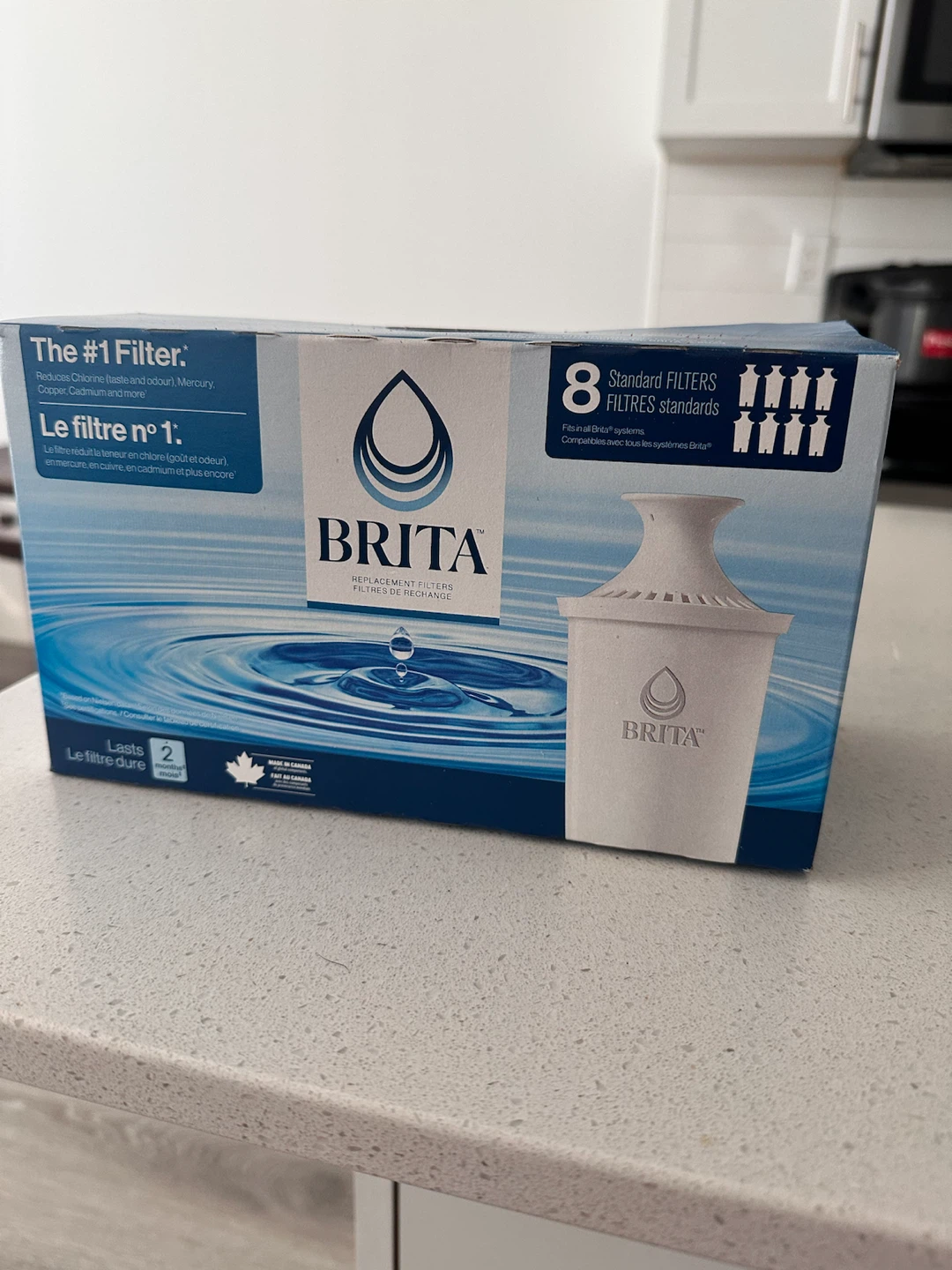 Brita water filter pack of 6