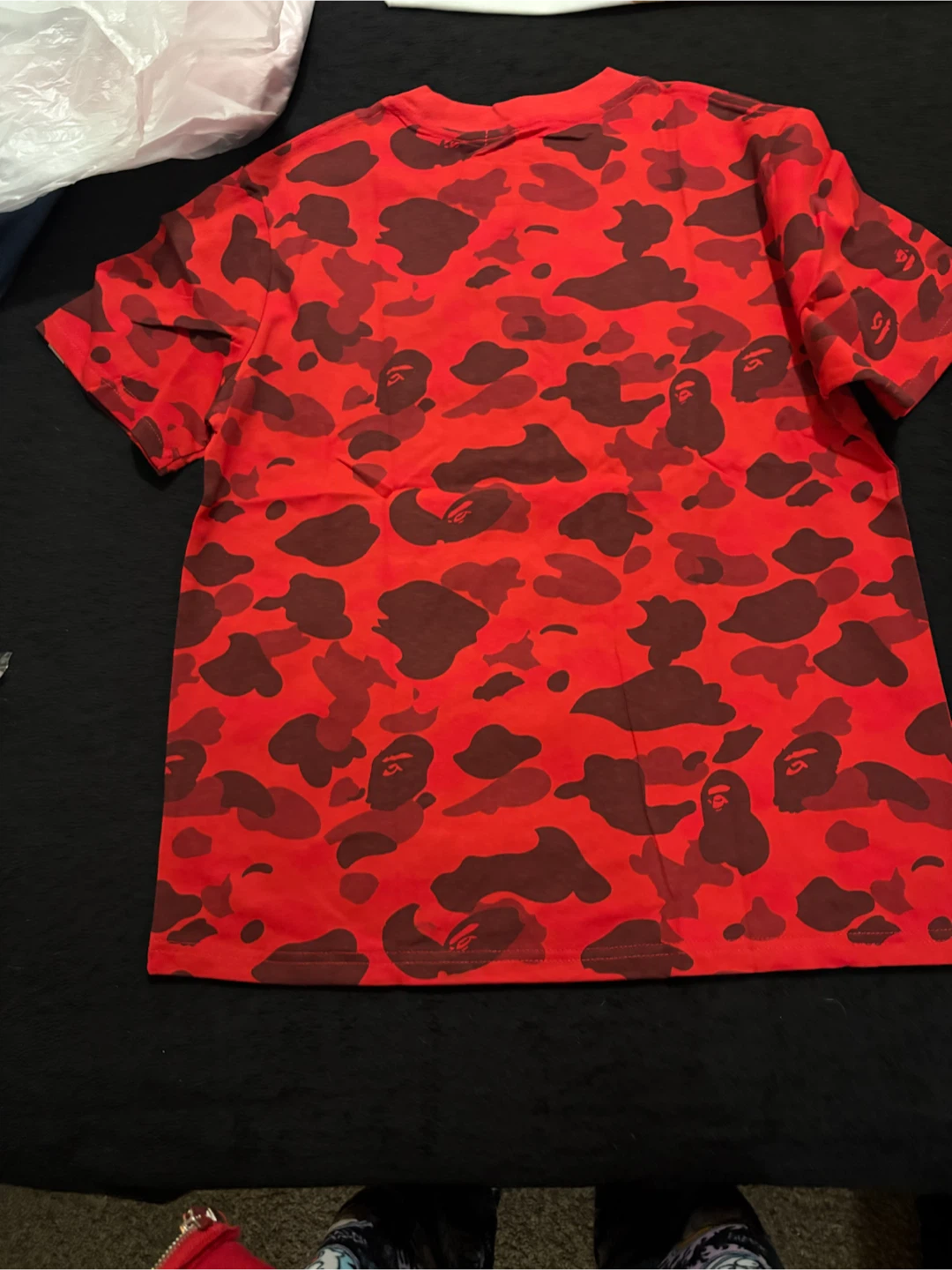 A Bathing Ape Red Camo T-Shirt - photo 5