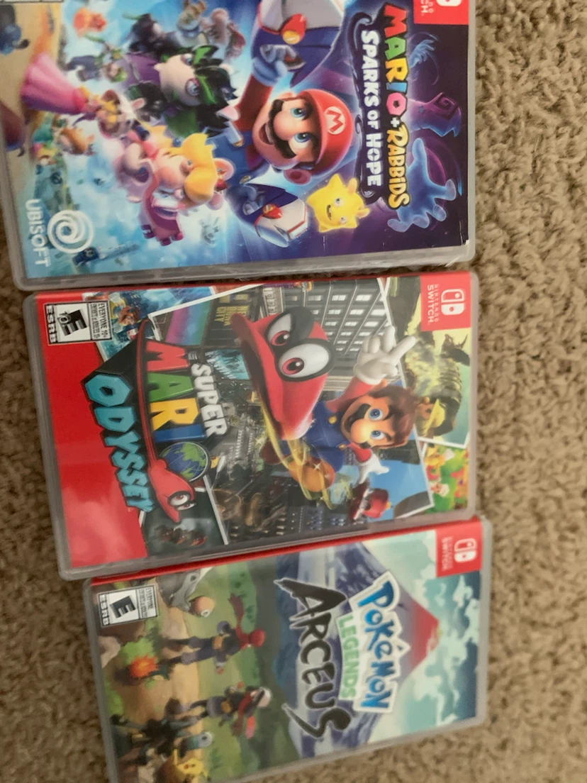 Nintendo Switch Console Bundle with Games and Controller - photo 4