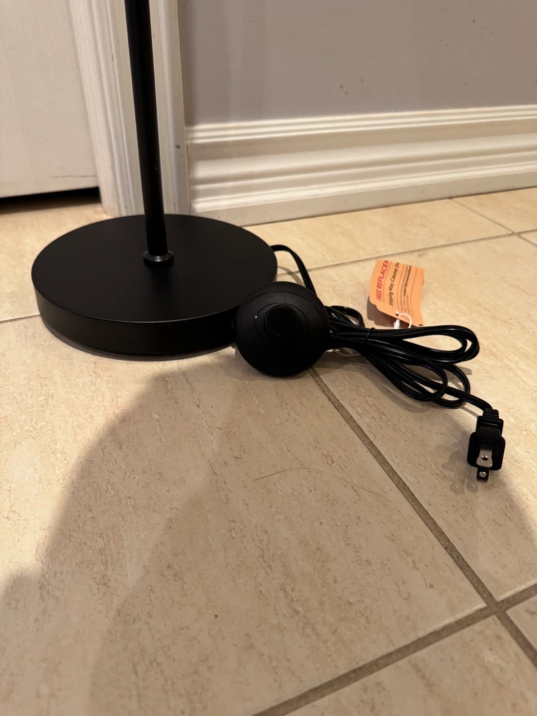 Modern Black Arc Floor Lamp - photo 5