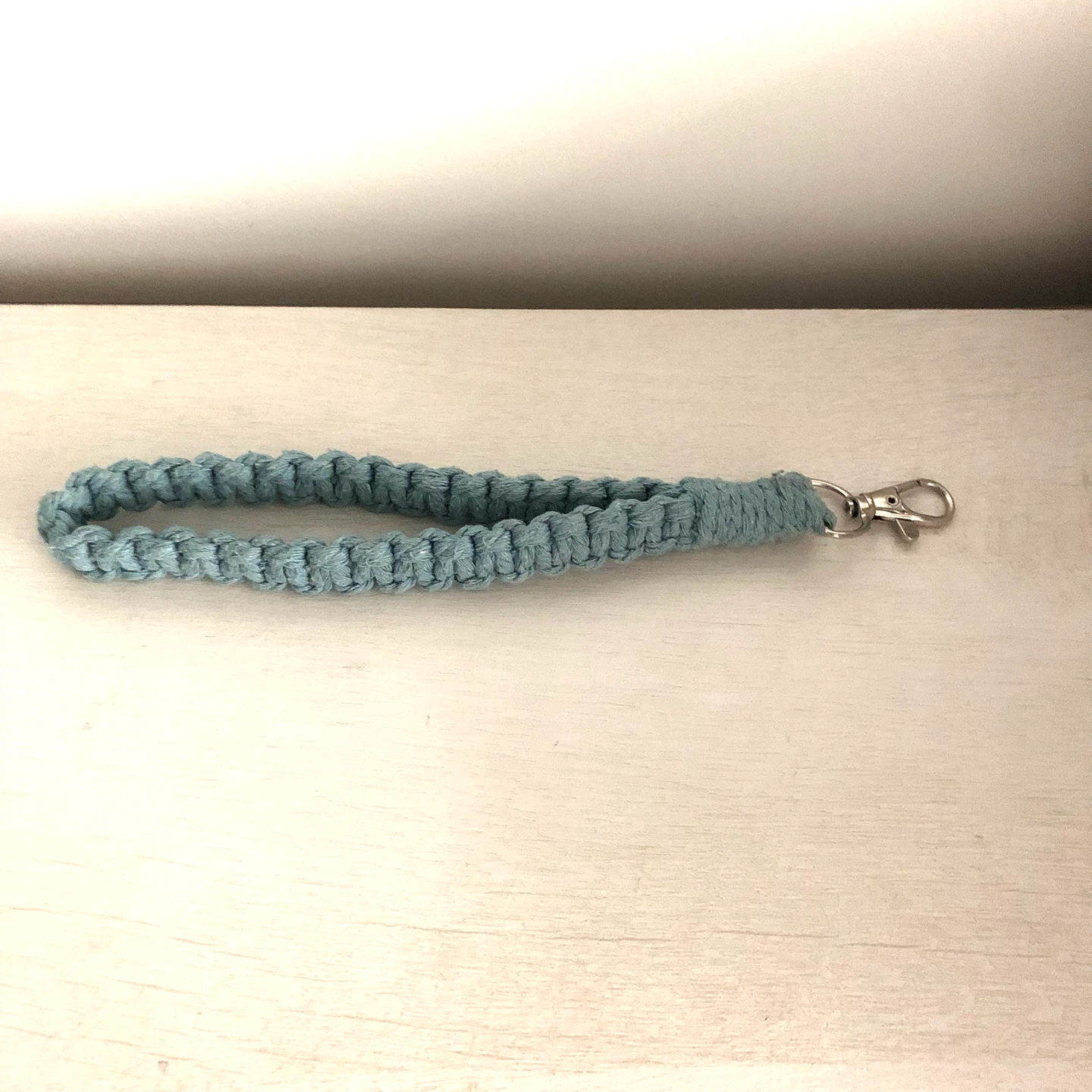 Hand Knit Wrist Keychain