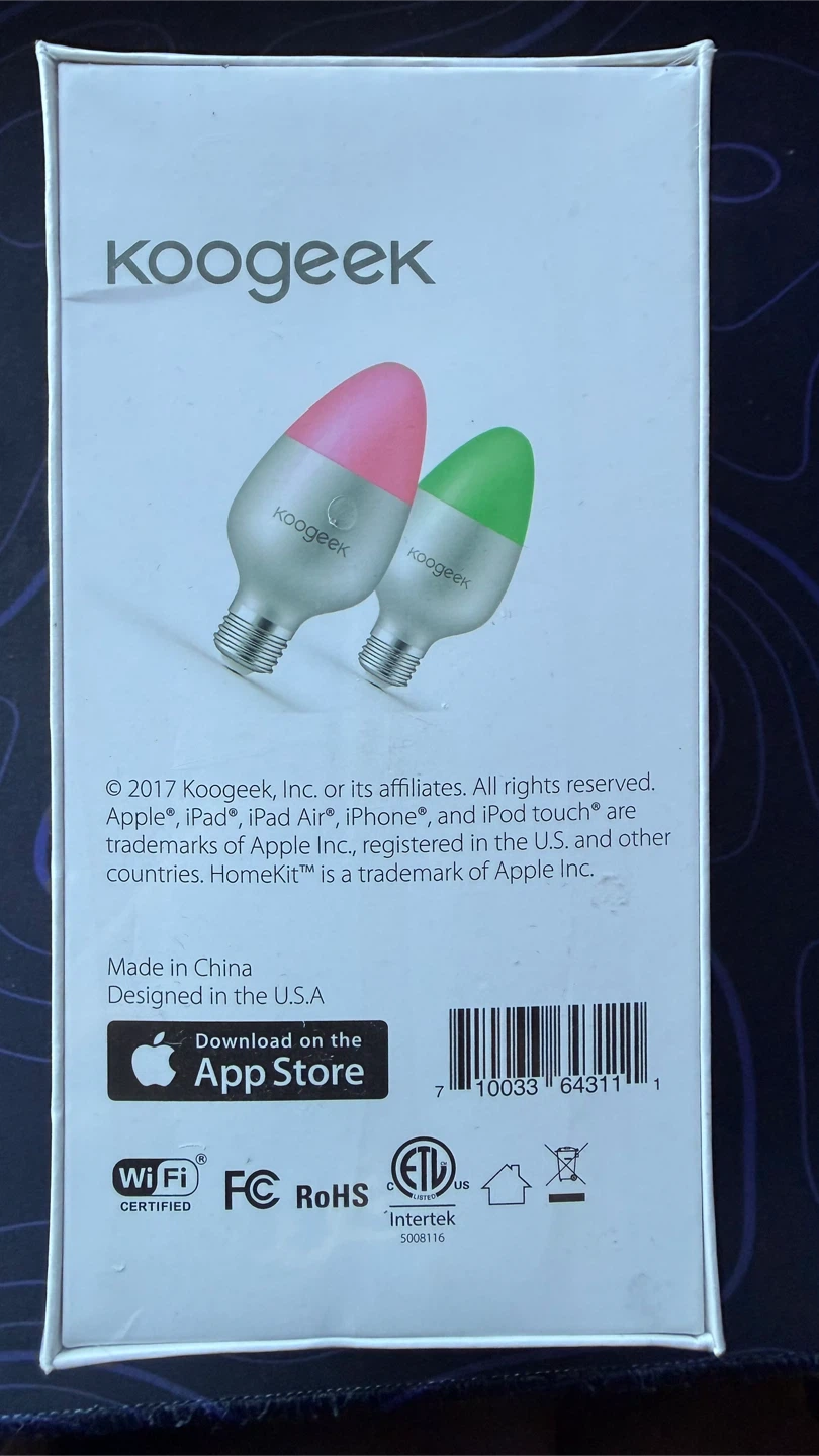 New Koogeek LB1 Smart LED Light Bulb - photo 2