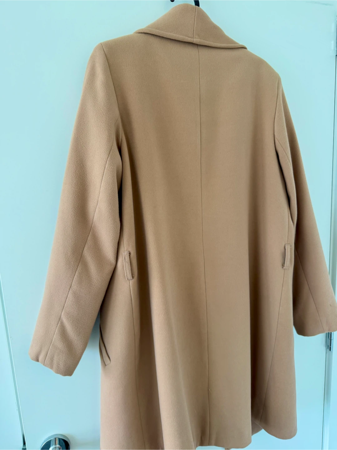 Zara Camel Wool-Blend Coat - photo 2