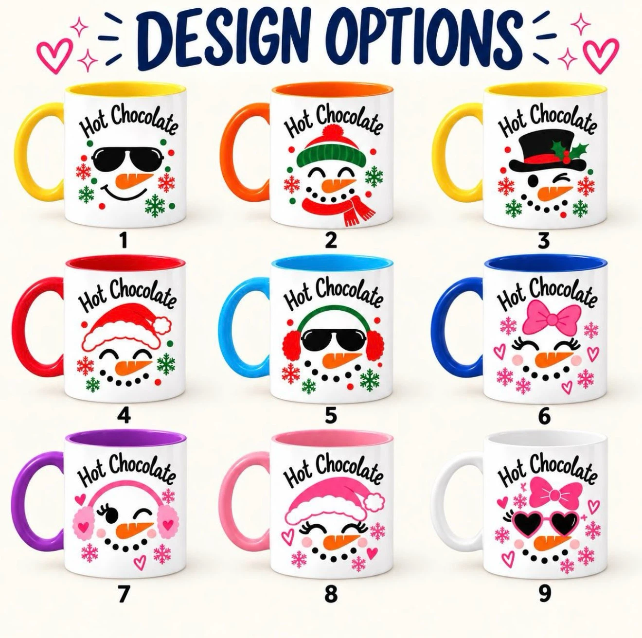 Personalized 15 oz Snowman Mug with Name – Christmas Gift - photo 3
