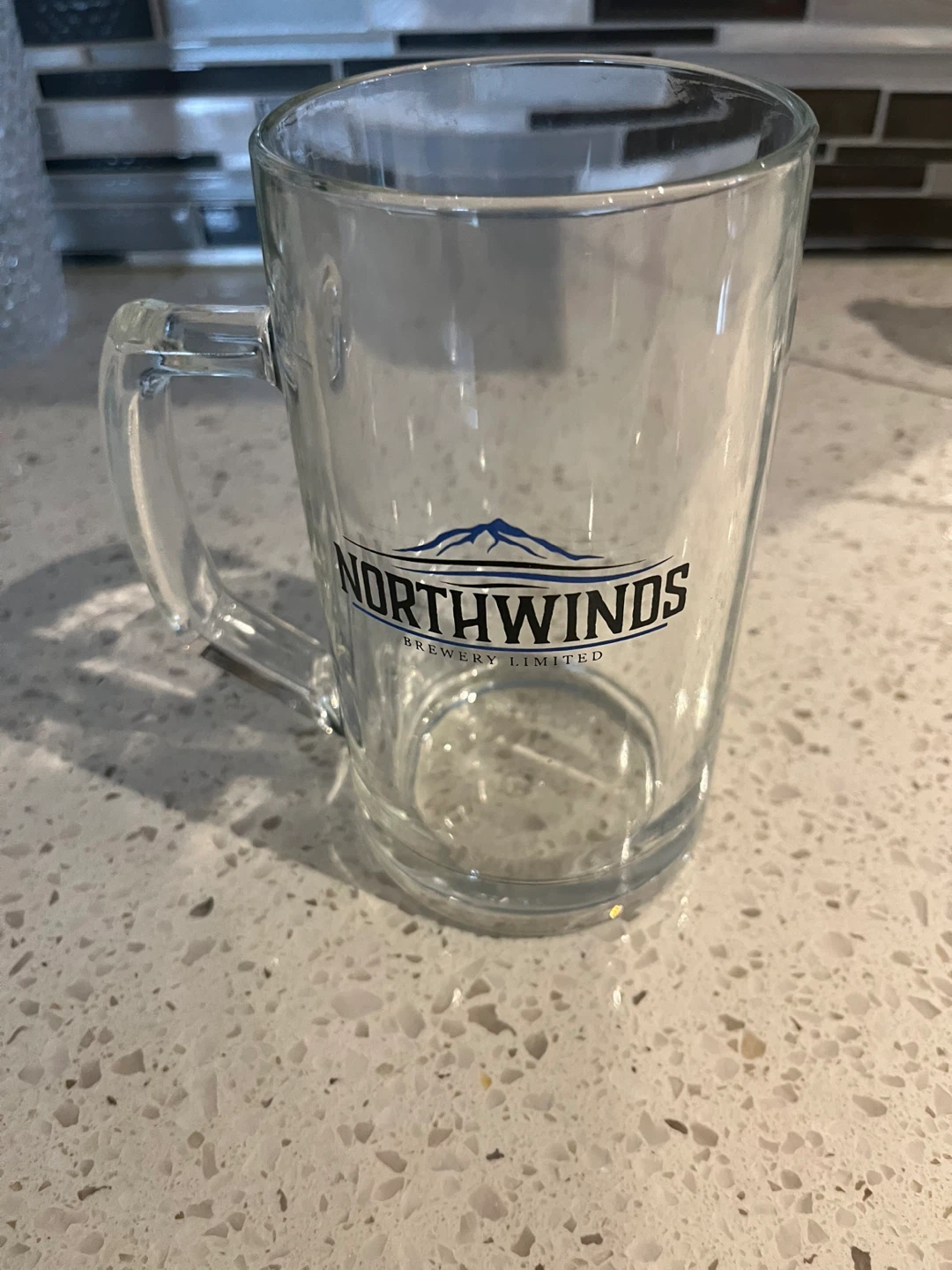 Northwinds Brewery Limited glass beer mug