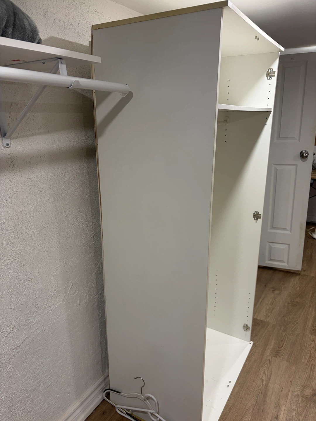 White IKEA Wardrobe Frame - photo 2