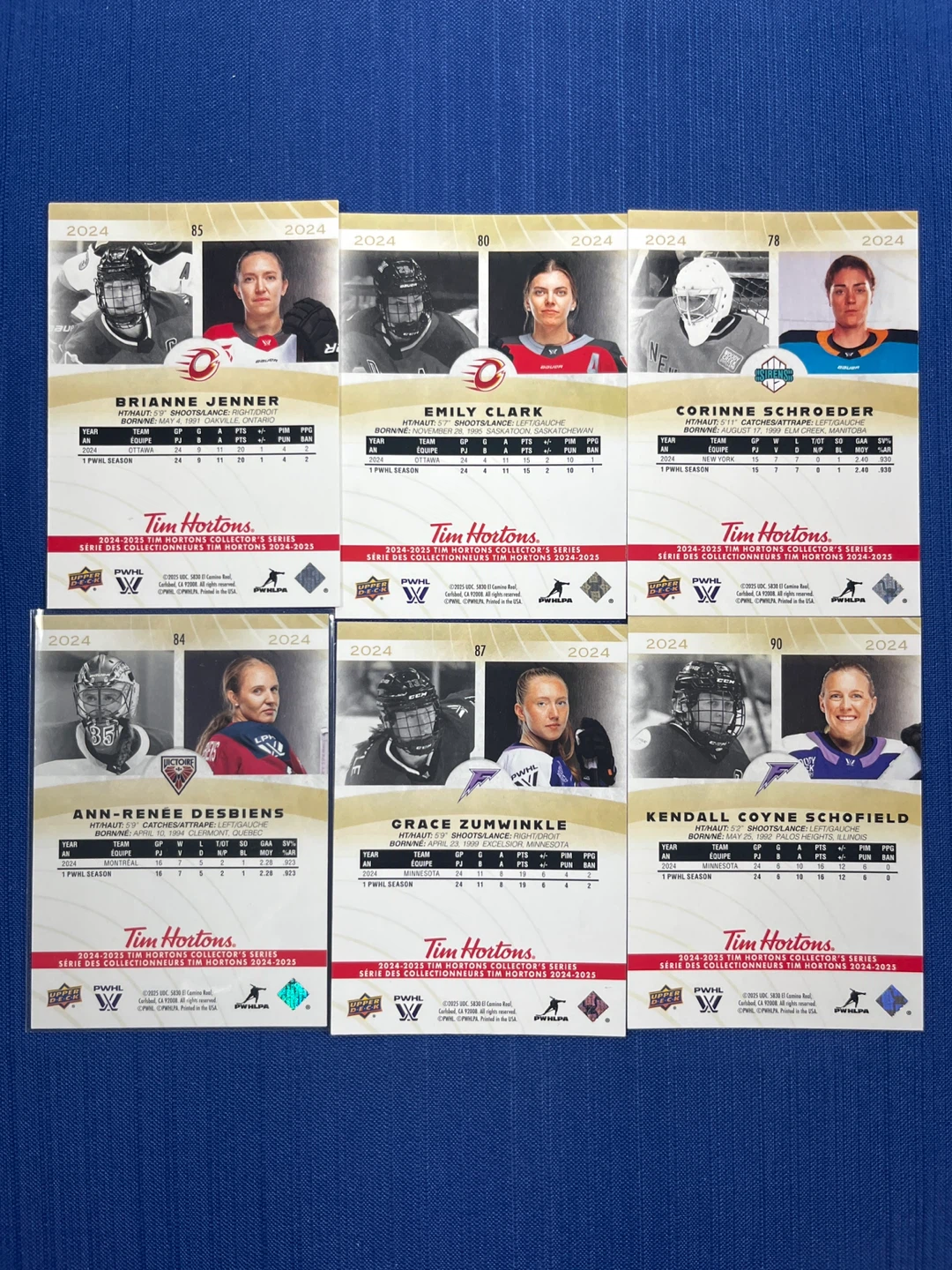 🎁12pc Upper Deck PWHL Rookie Year 2024 Hockey Card Lot 🎁 - photo 5