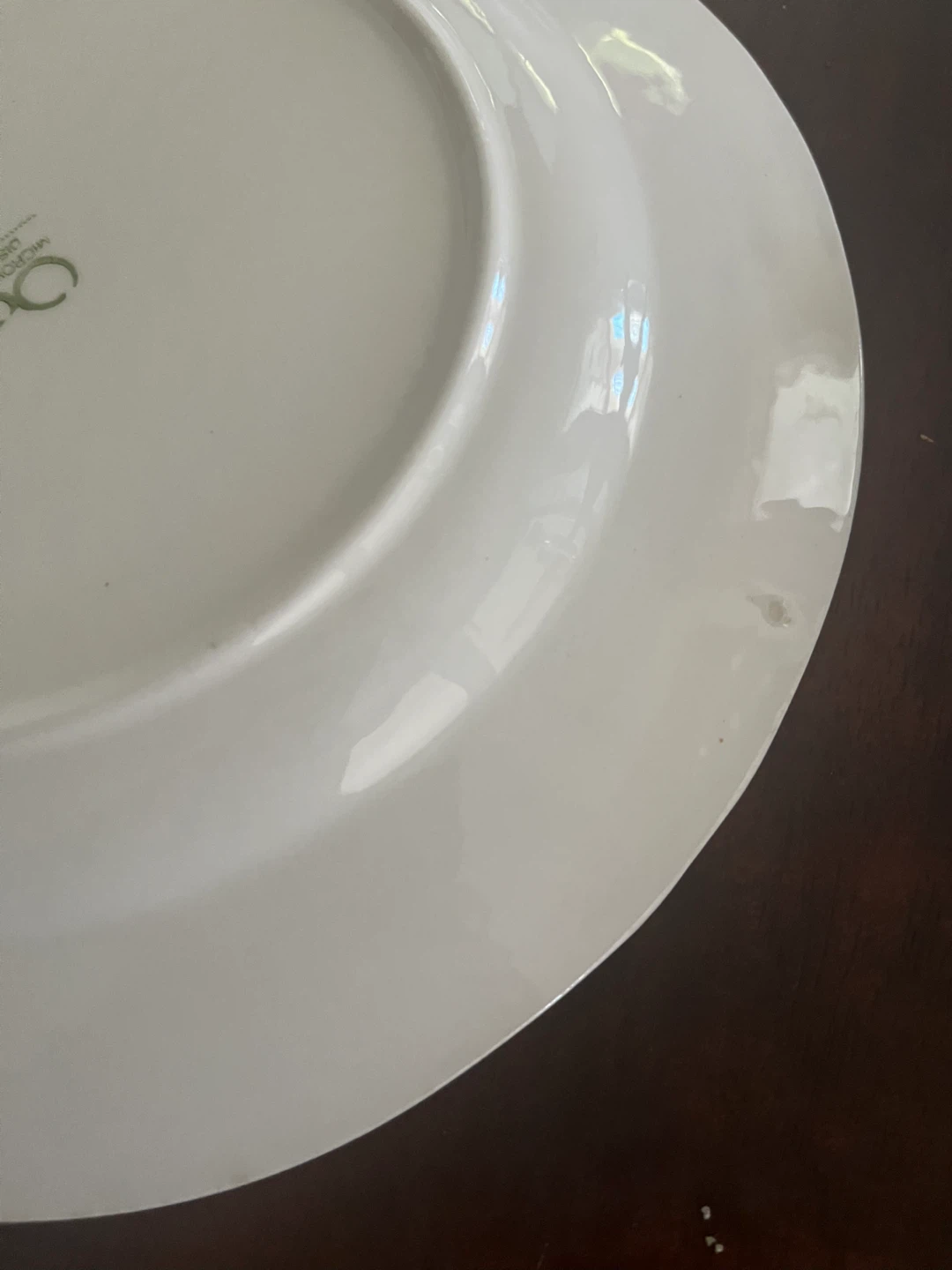 Two Ocera Rose Pattern Dinner Plates - photo 4