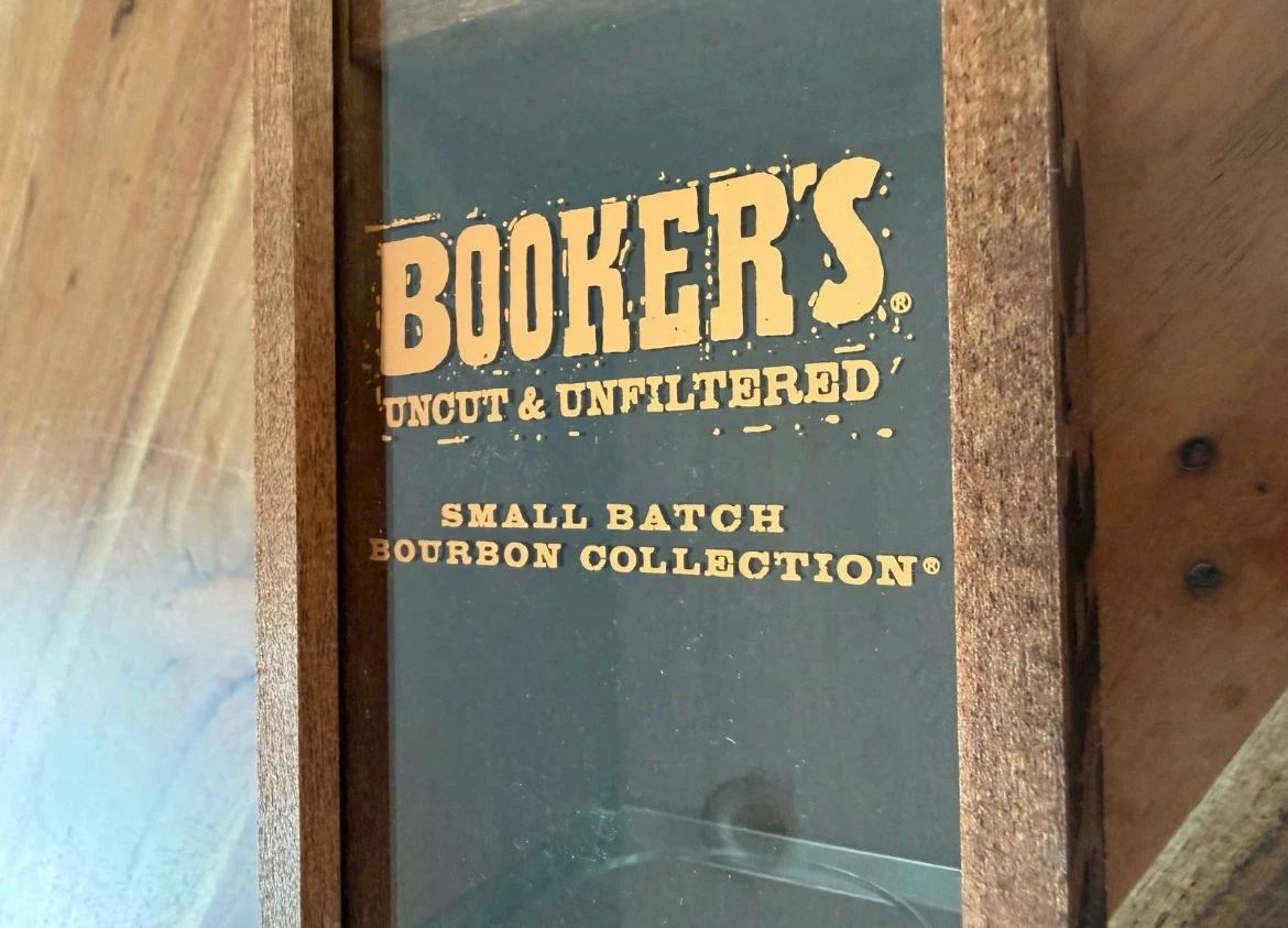 Booker's Bourbon Wooden Box -negotiable - photo 2