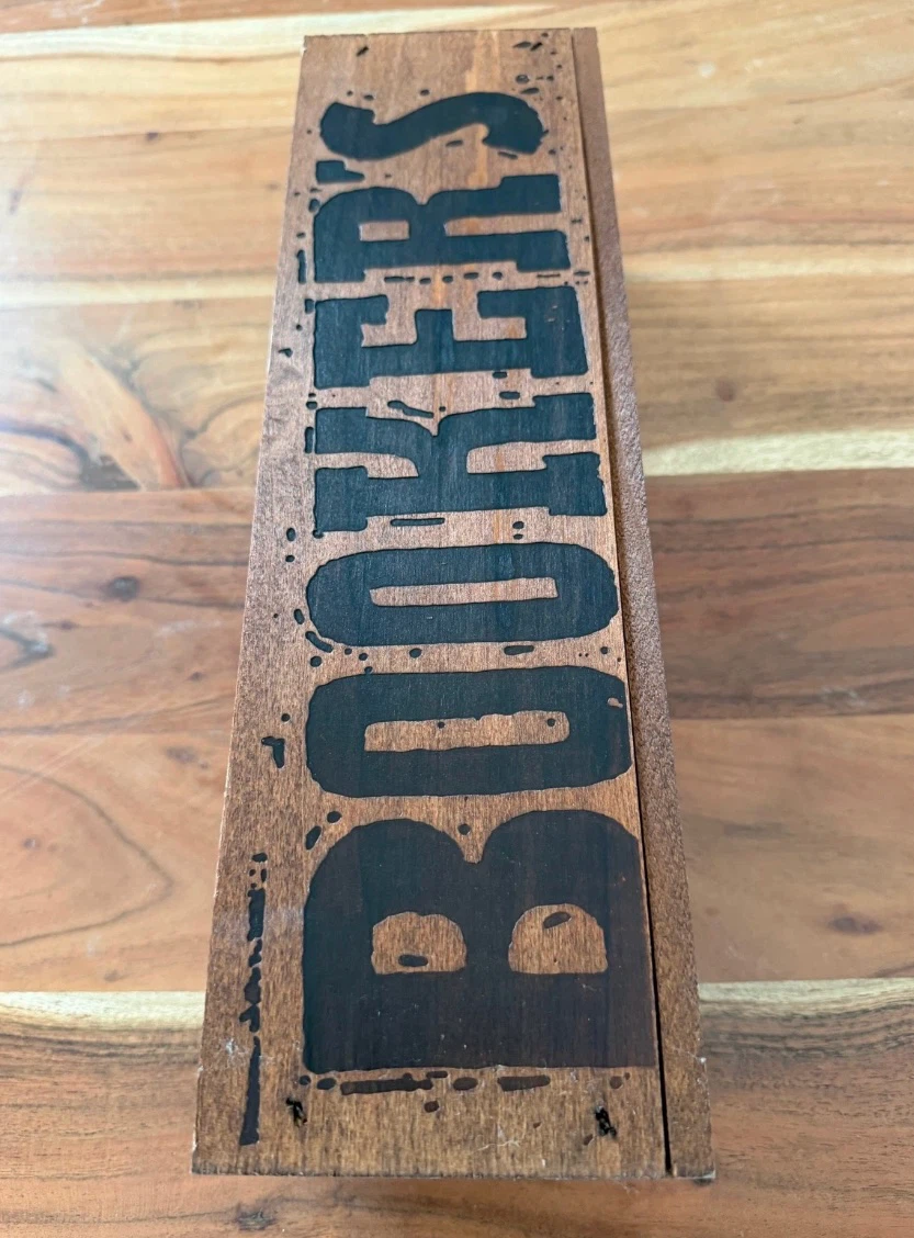 Booker's Bourbon Wooden Box -negotiable - photo 3