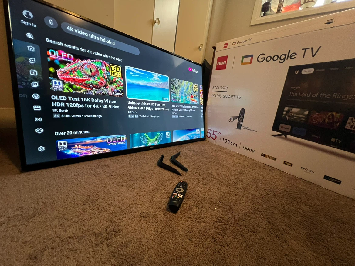 RCA 55 inch 4K UHD Smart TV - photo 2